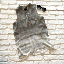 Olive sleeveless top