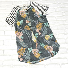 Floral tunic (plus size)